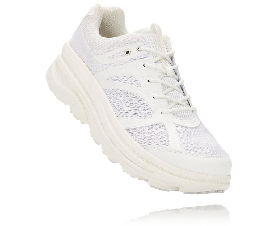 Hoka One One X Eg Bondi B - Men Running Shoes - White,Australia ZYJ-147530